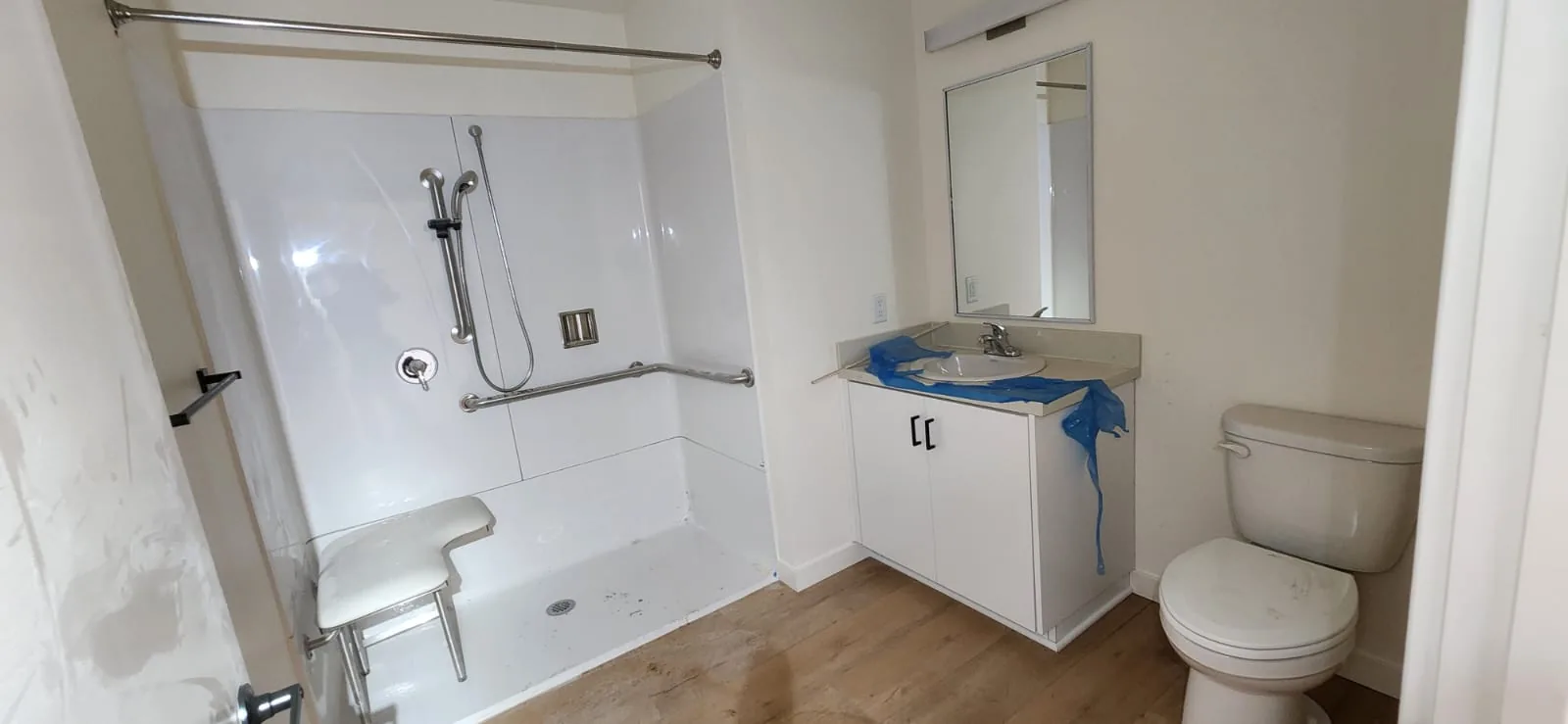 Finish plumbing installation 38