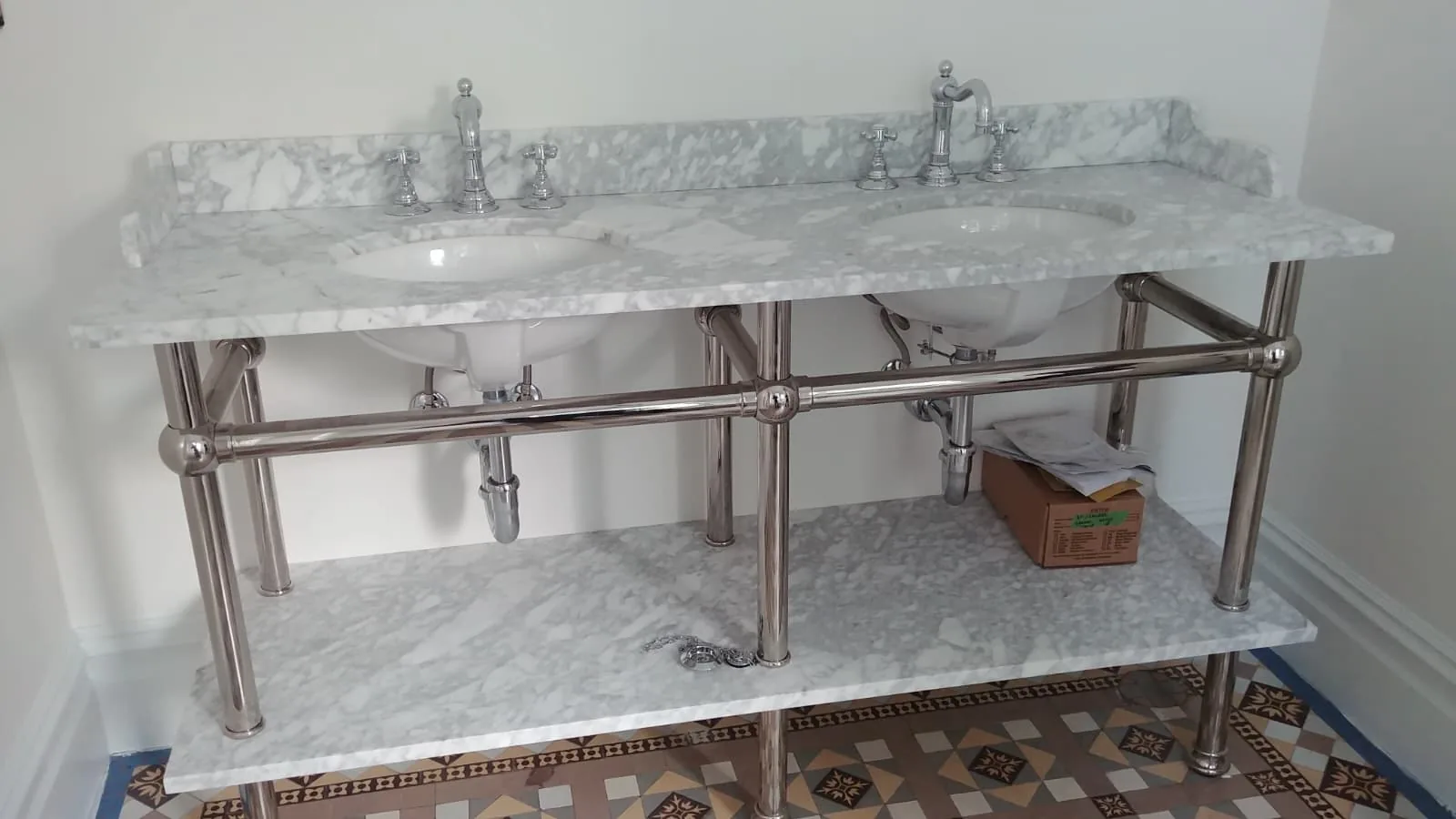 Finish plumbing installation 46